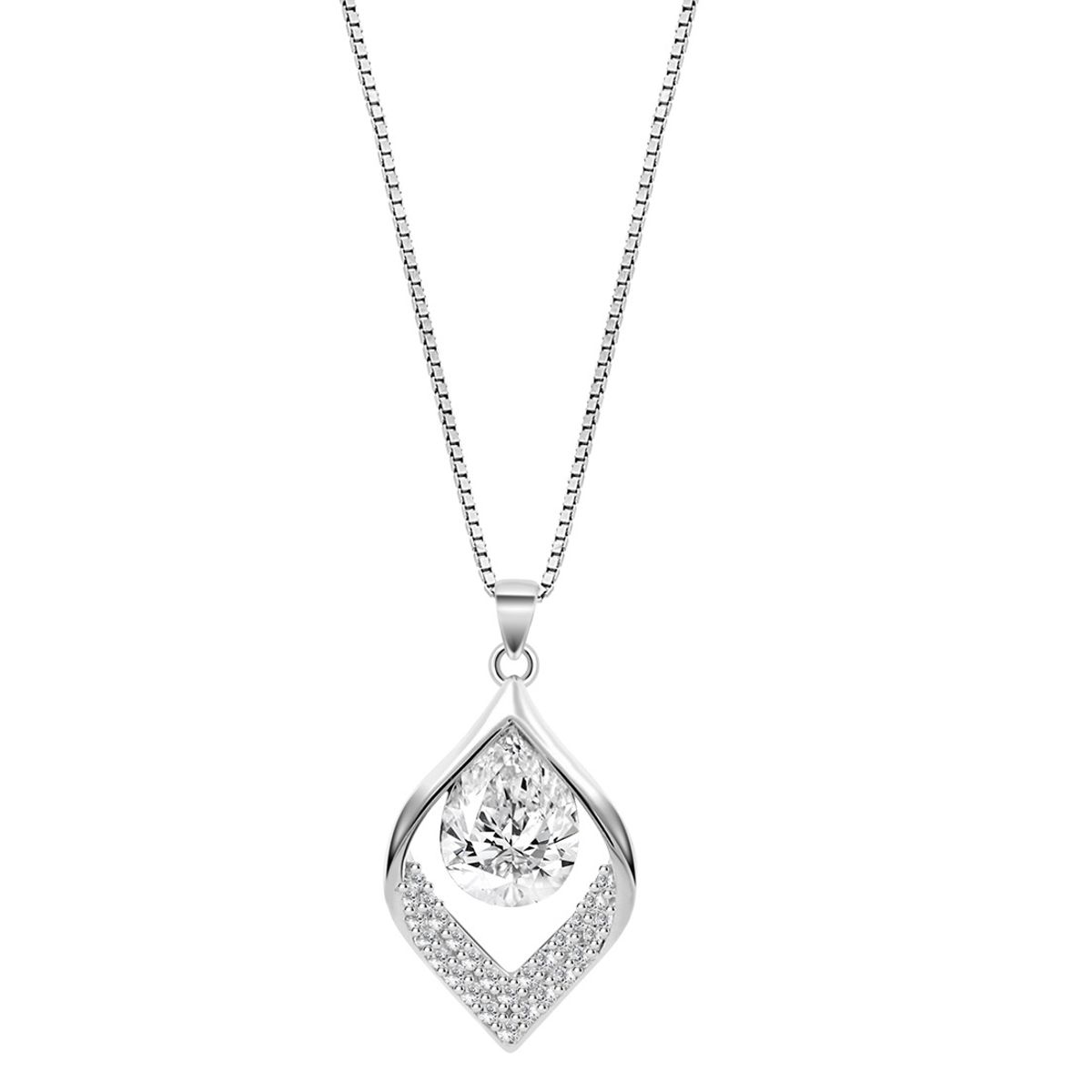 LOTUS SILVER - Collar LP3711-1/1 Lotus Silver Mujer Pure Essential