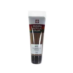 SAKURA - Pintura Acrilica 75ml - Café Vandyke
