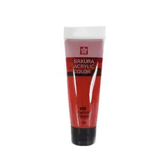 SAKURA - Pintura Acrilica 75ml - Rojo Oscuro