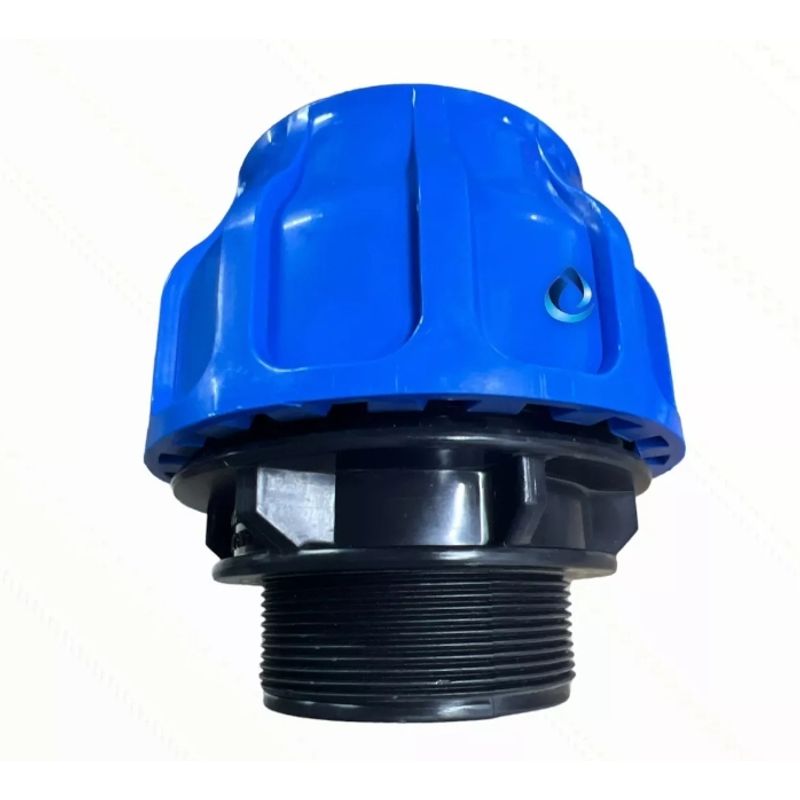 GENERICO - Enlace Compresion Macho Hdpe 50mmx1 12 Plansa Manguera