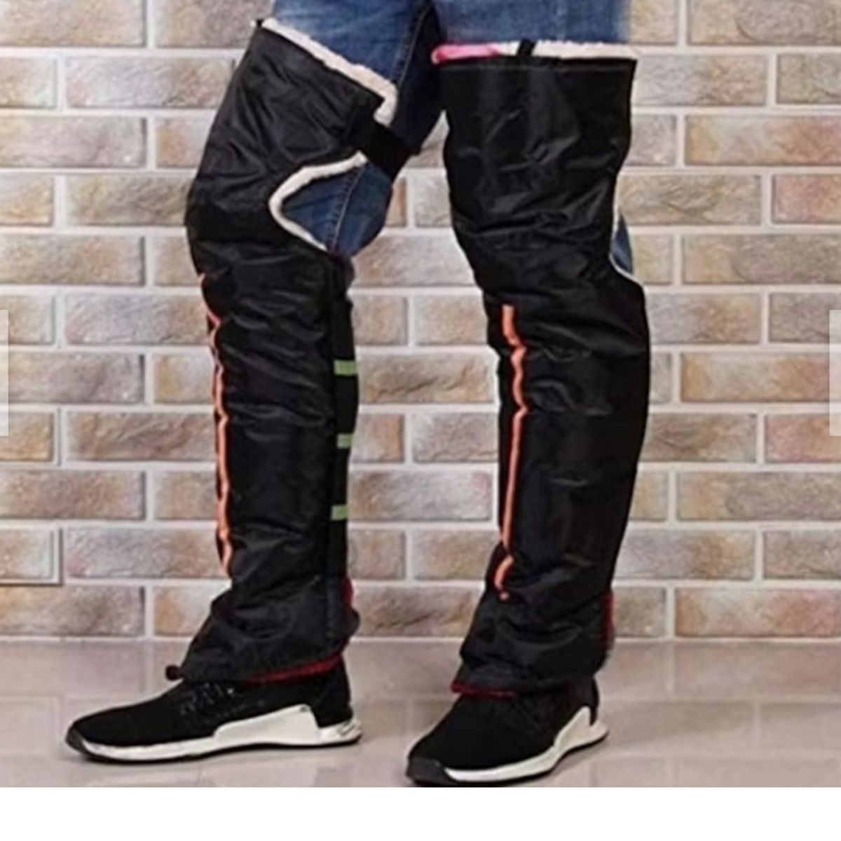 GENERICO - Cubre Piernas para Moto con Chiporro para Invierno