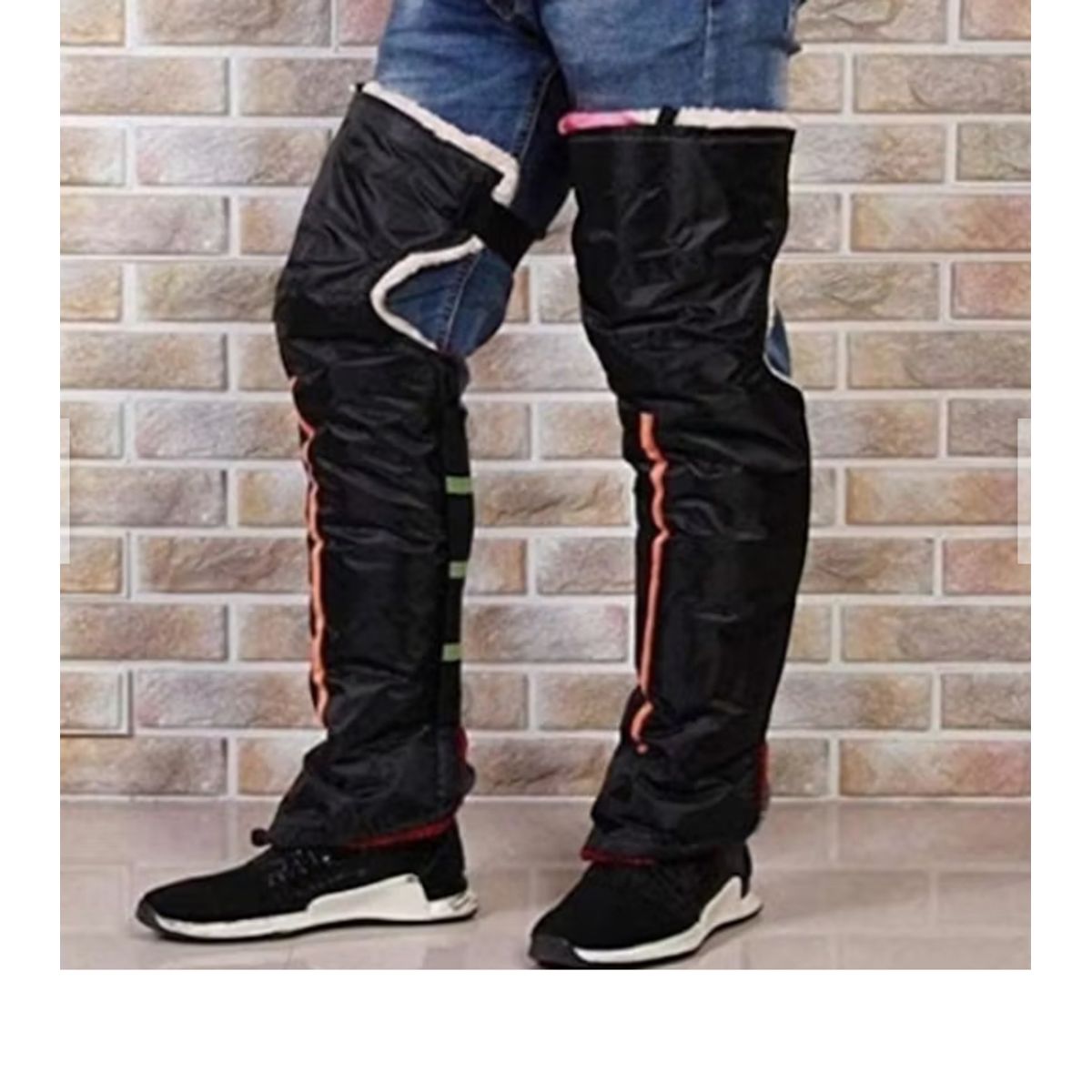 GENERICO - Cubre Piernas para Moto con Chiporro para Invierno