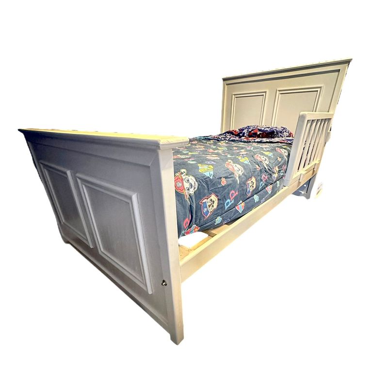 MPA DECOHOGAR - Cama victoriana infantil con baranda removible - 1 plaza