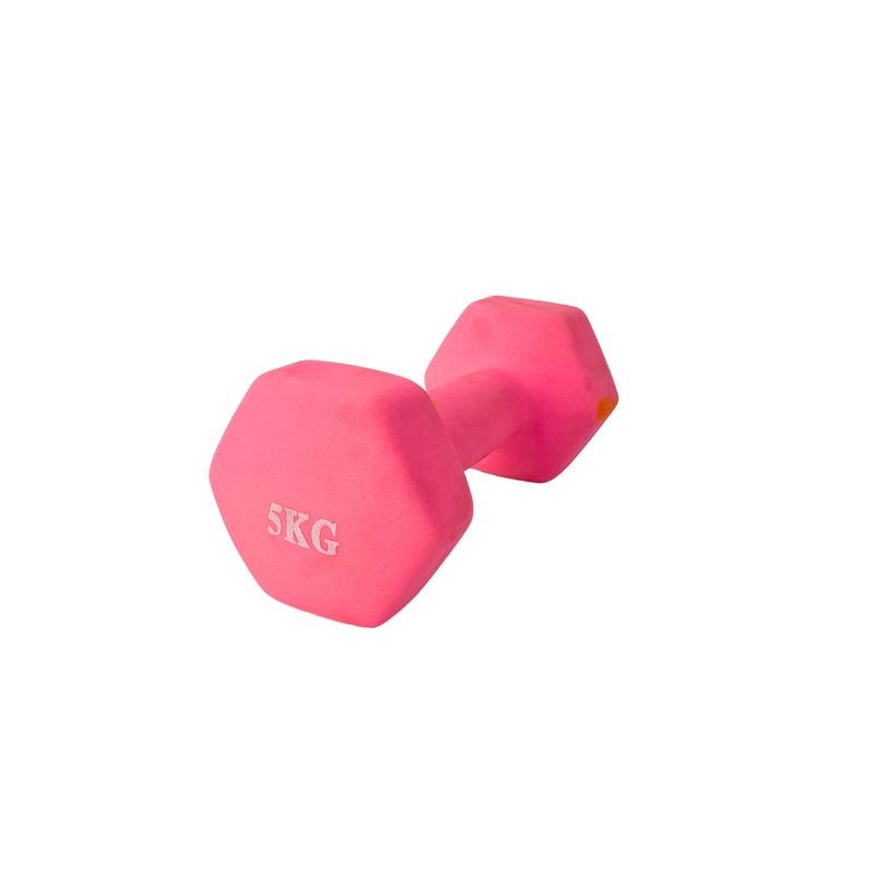 GENERICO - Set de Mancuernas de vinil 5kg