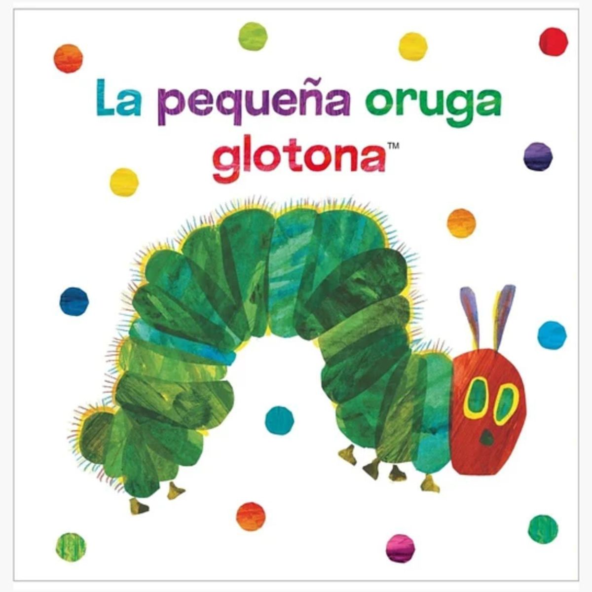 BEASCOA - Pequeña Oruga Glotona Libro De Tela