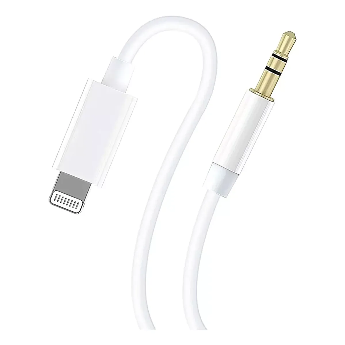 GENERICO - Cable Compatible Lightning A Jack 35mm Audio Aux Jh-023