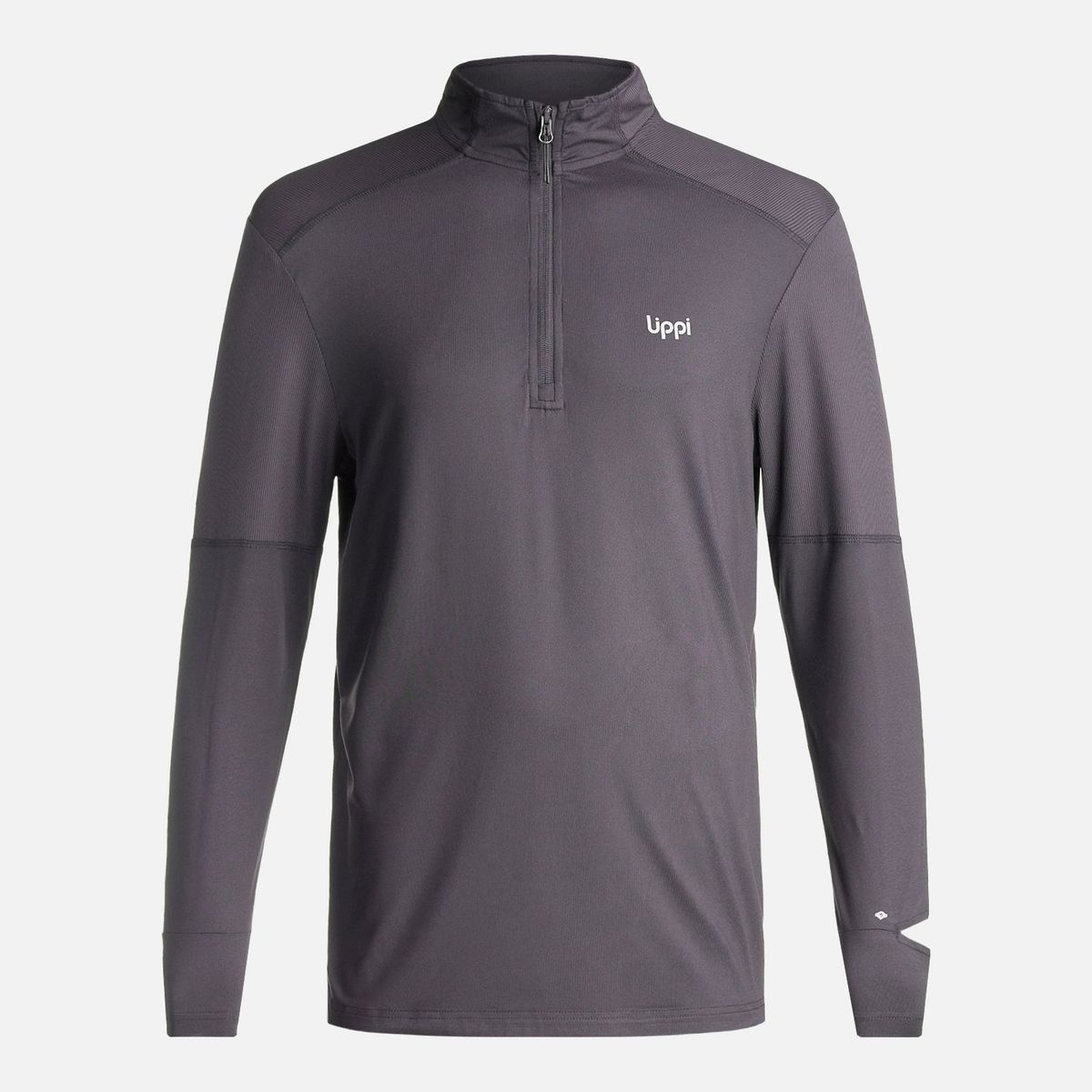 LIPPI - Poleron Hombre Puerto Trucco 14 Zip Grafito Lippi