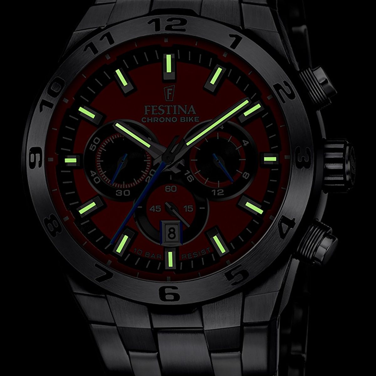 FESTINA - Reloj F20670/5 Festina Rojo Hombre Chrono Bike
