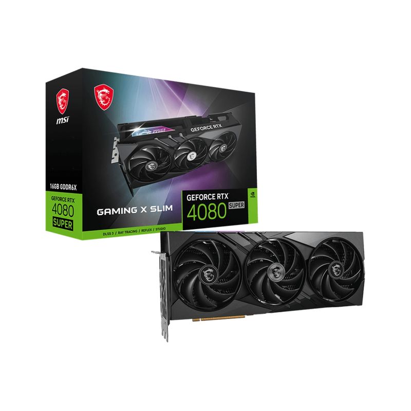 MSI - MSI Geforce RTX 4080 Super 16G Gaming X Slim