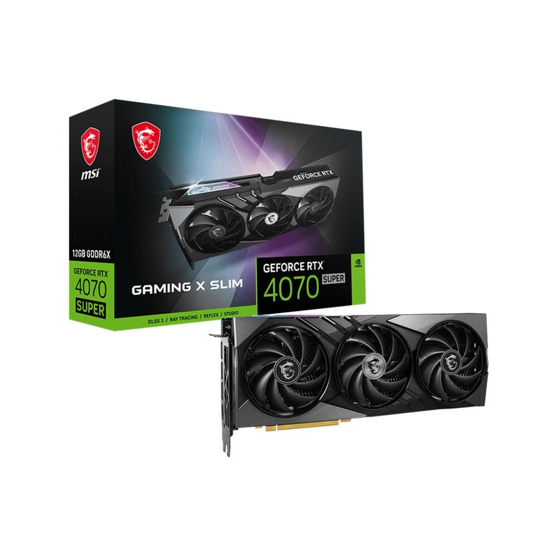 MSI - GeForce RTX 4070 SUPER 12G GAMING X SLIM
