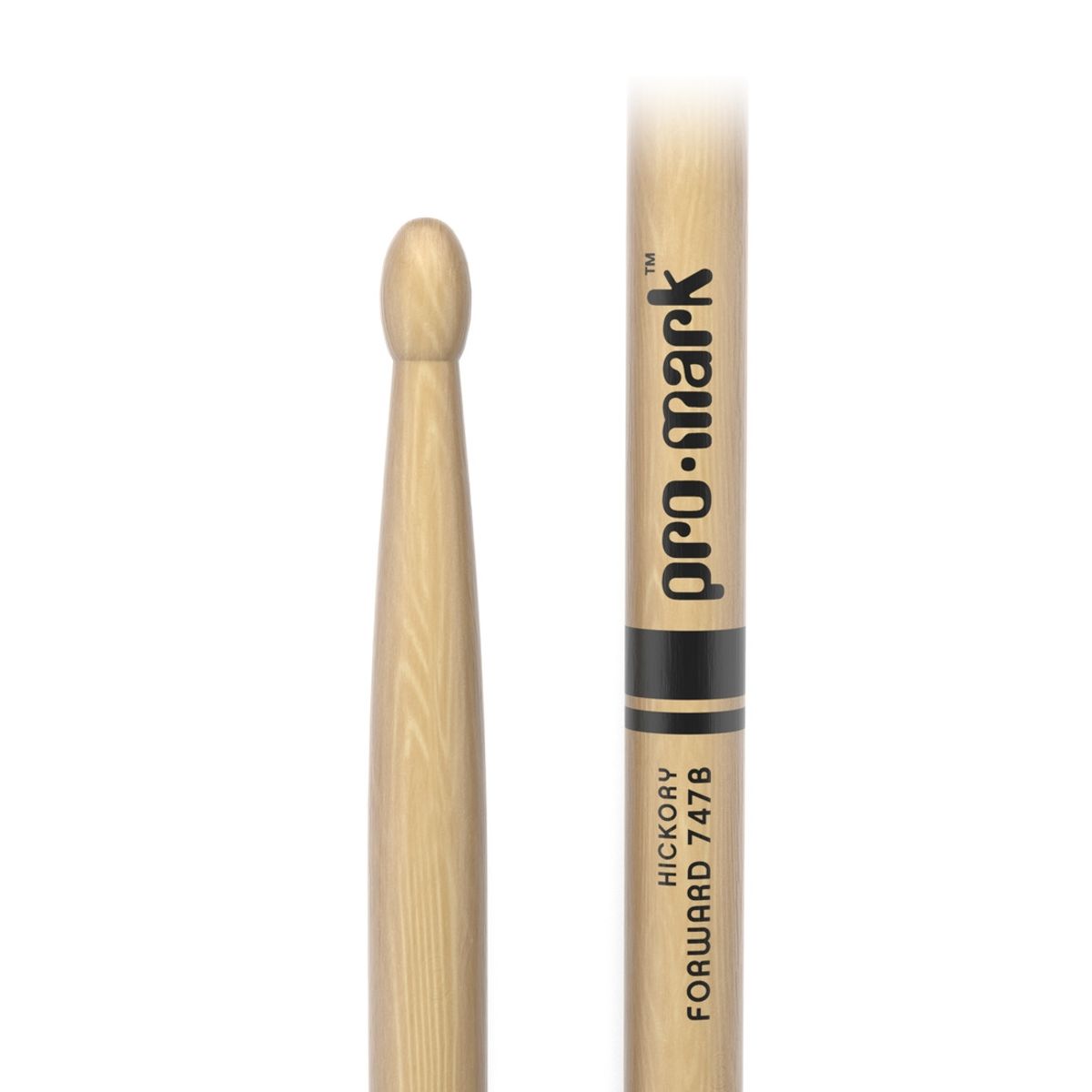 PROMARK - Baquetas 74 7B Madera Hickory Forward Pro Mark