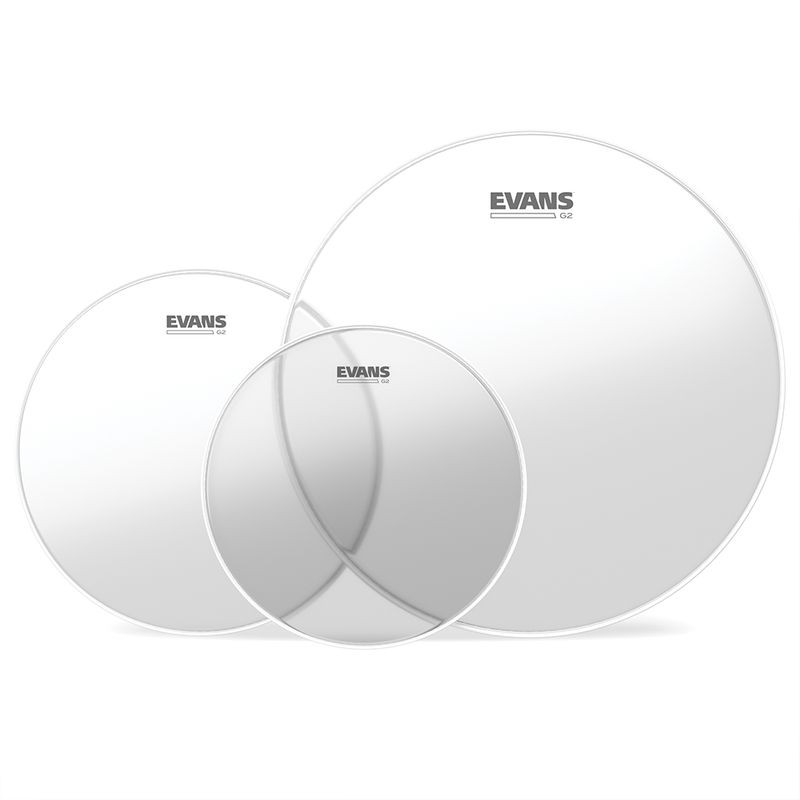 EVANS - TOMPACK G2 CLR 10,12,14''-FSN Evans