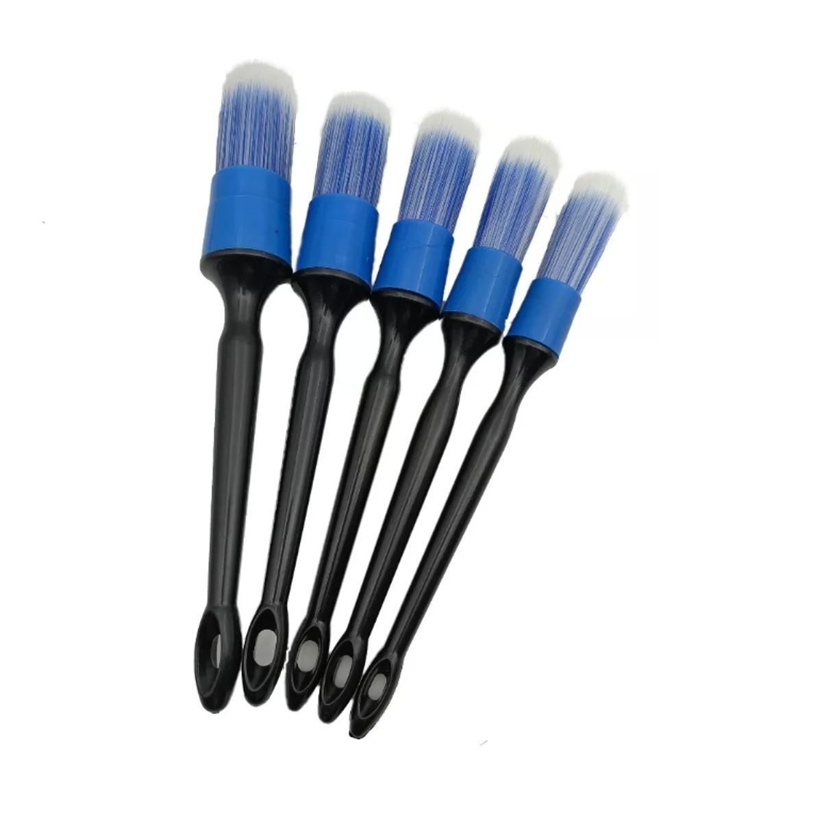 GENERICO - Kit Brochas Cepillos Detailing Limpieza Automotriz X5