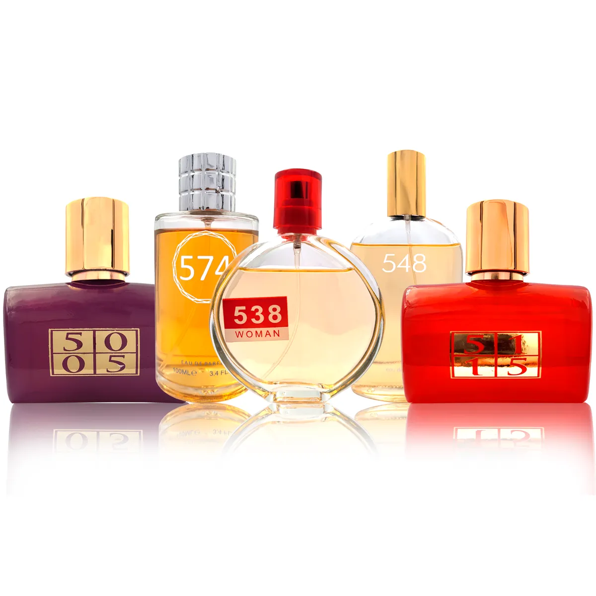 EUROLUXE - Pack 5x4 Euroluxe EDP 100 ml Mujer II EUROLUXE