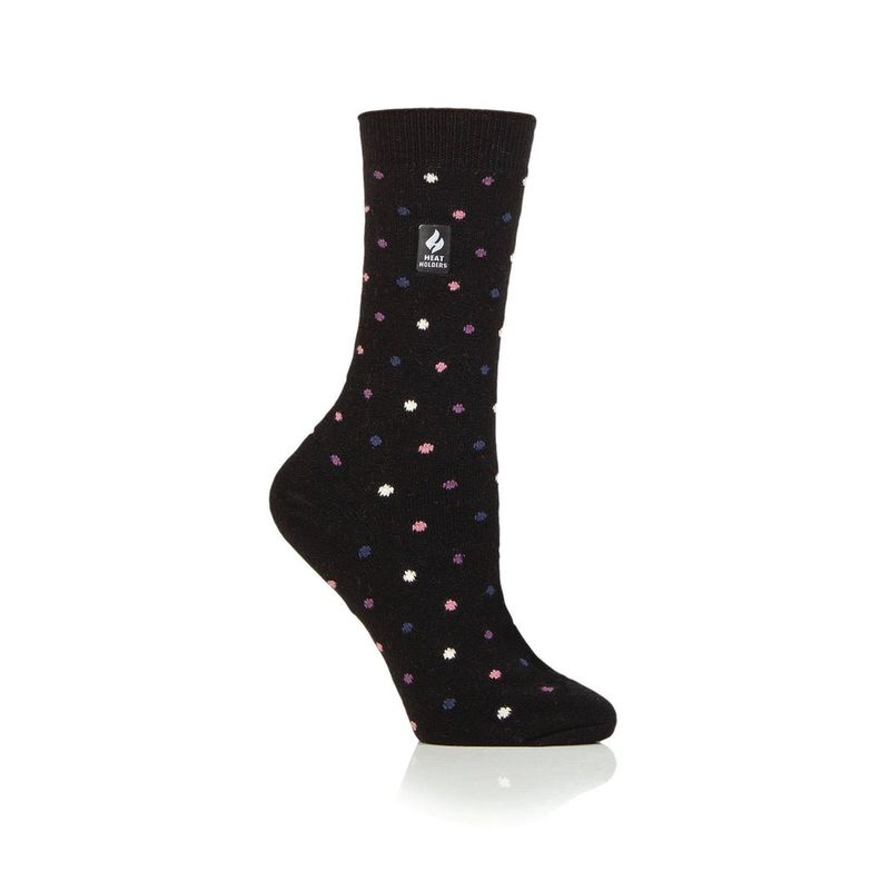 HEAT HOLDERS - Calcetín Ultra Lite Spots - Turlan Negro Heat Holders