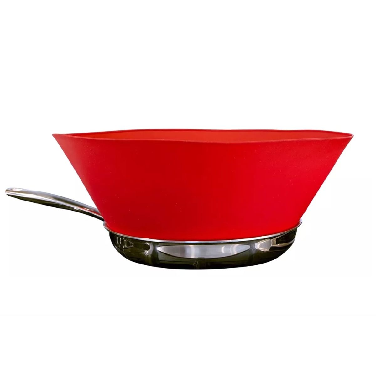 GENERICO - Pared Protectora Sartén Anti Salpicadura De Silicona