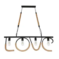 GENERICO - Lampara Rústica Colgante “LOVE”