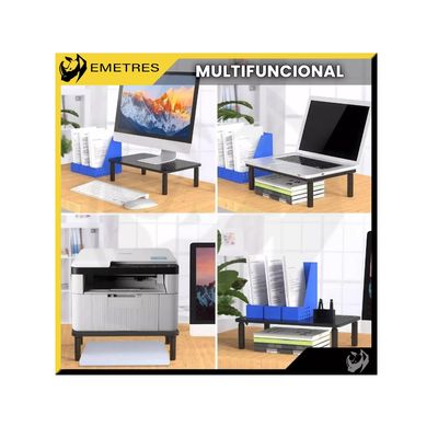 Imagen 2 del producto Soporte Base Monitor 3 Niveles Alturas Pc Notebook Pantallas