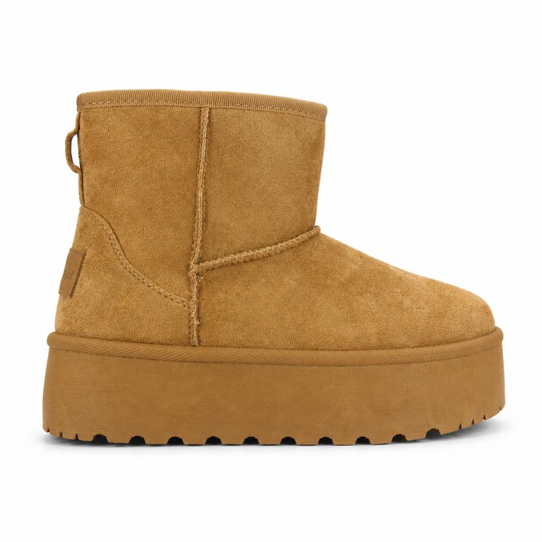Botin Mujer Tostado Comfort Pinguih-2 Cafe 35