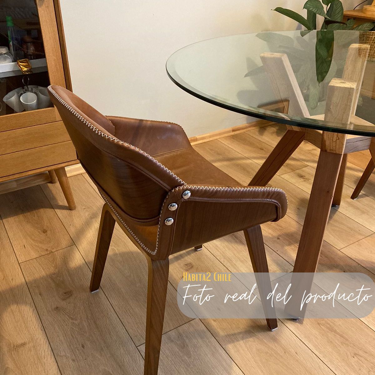 HABITA2 CHILE - Silla de comedor sitial Cafe -Brooklin