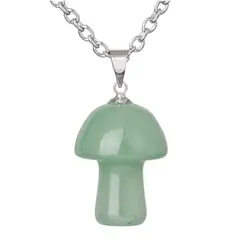 ARTESANA - Collar Protector Honguito Aventurina