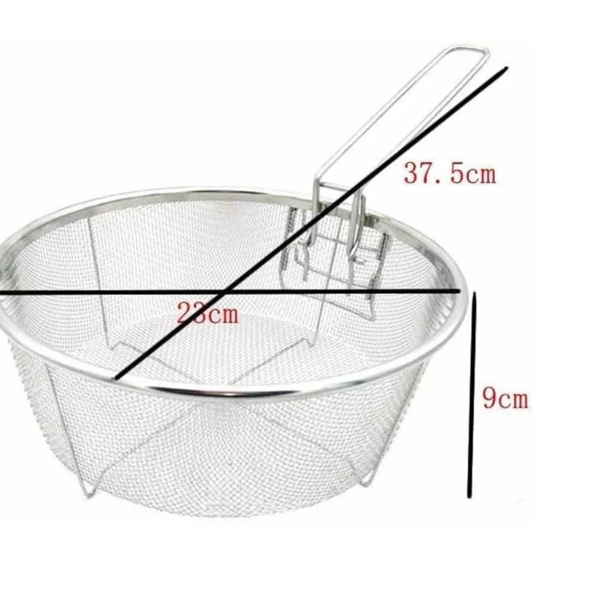 GENERICO - Cesta De Acero Inoxidable Para Freír Artículos De Cocina