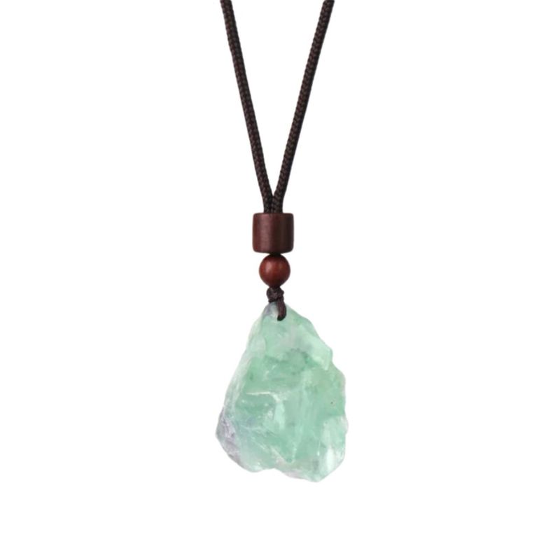 ARTESANA - Collar Protector Roca Fluorita