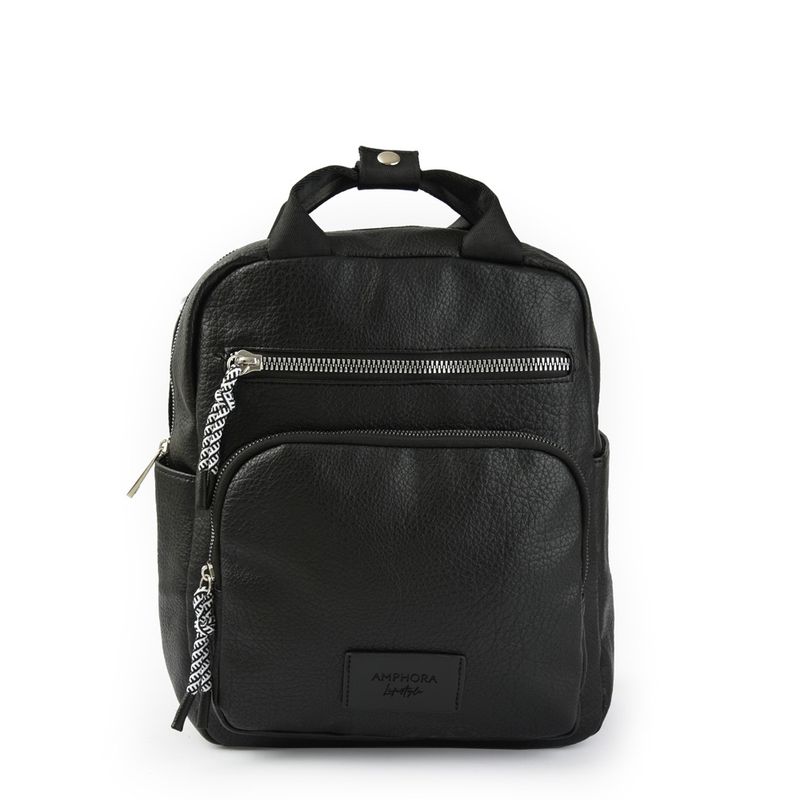 AMPHORA - Mochila Grande Poxy Negro