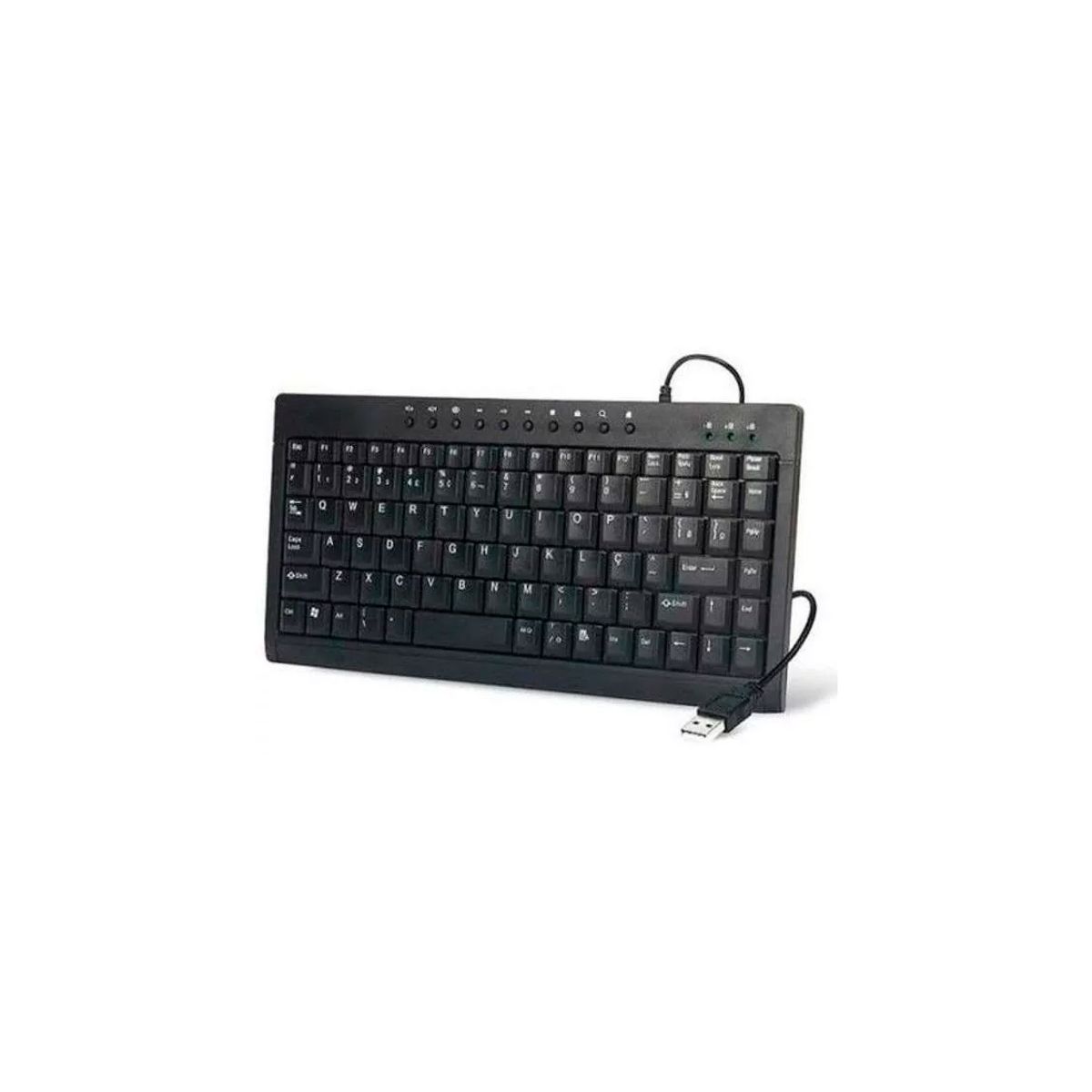 GENERICO - Mini Teclado Usb Multimedia Notebook Pc Español Tecnomati
