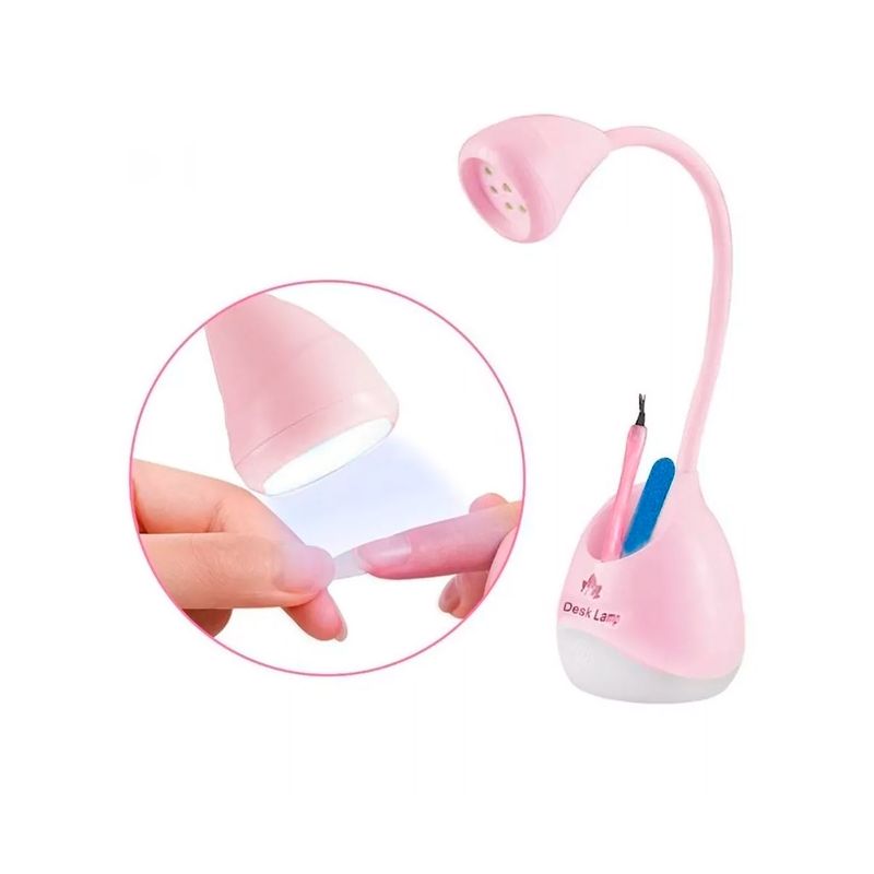 GENERICO - Lampara Para Tips Soft Gel Inalámbrica Led Uv 36w