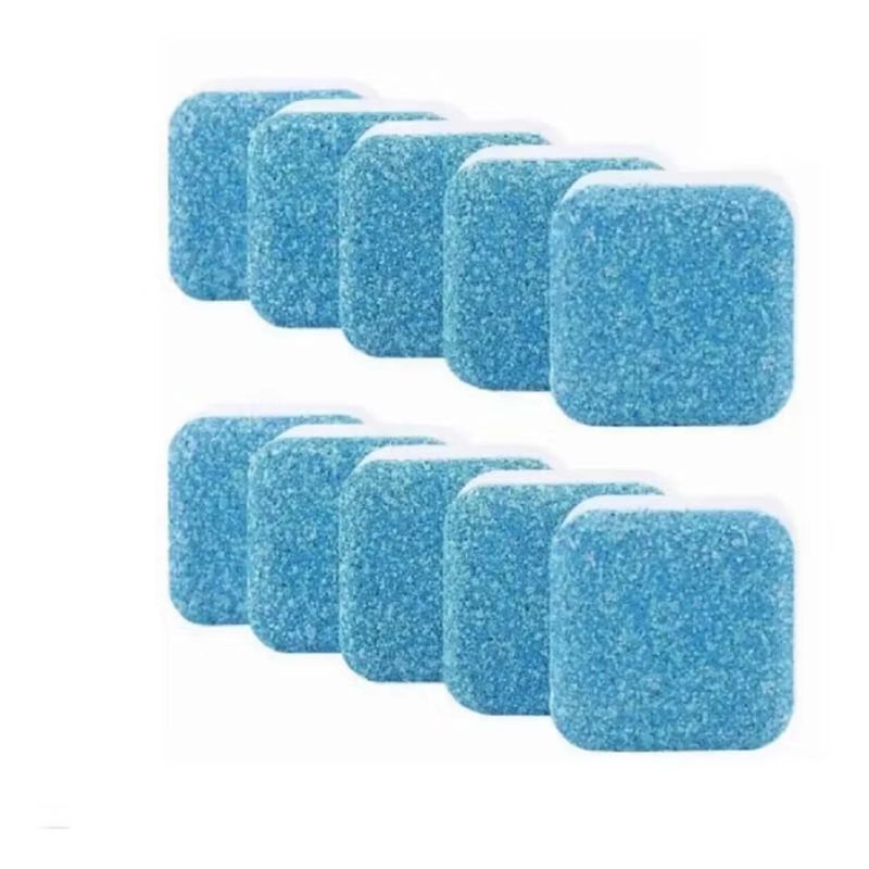 GENERICO - Pastillas Efervescentes Limpieza De Máquina Lavadora 12 Uds