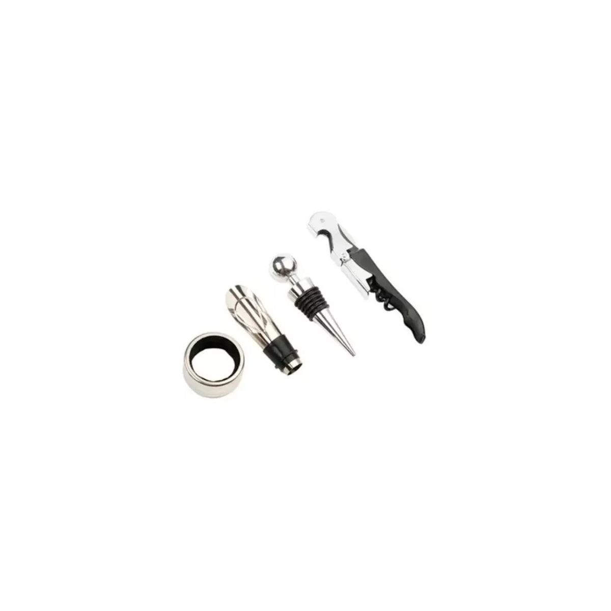 GENERICO - Set Destapador Vinos 4 Pcs