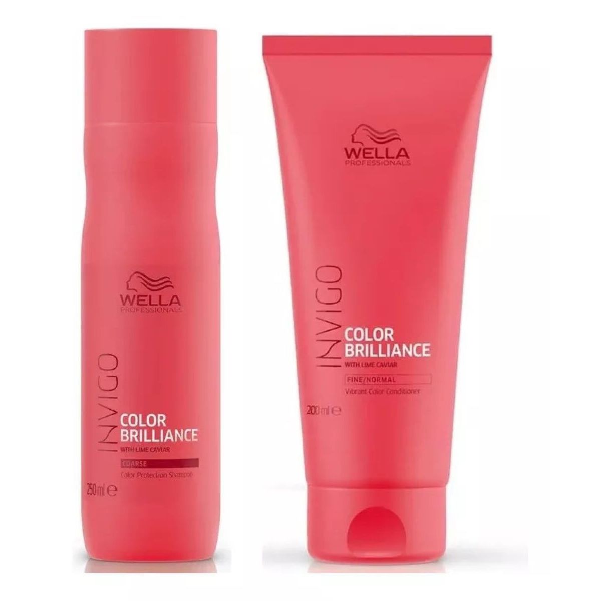 WELLA - Shampoo Y Acondicionador Brilliance Wella 250 Y 200 Ml