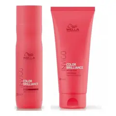 WELLA - Shampoo Y Acondicionador Brilliance 250 Y 200 Ml