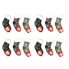 CRUSEC - Pack 6 Pares Calcetines Antideslizante Interior Con Chiporro