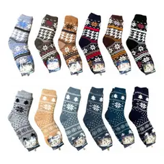 CRUSEC - Pack 6 Pares Calcetines Antideslizante Interior Con Chiporro