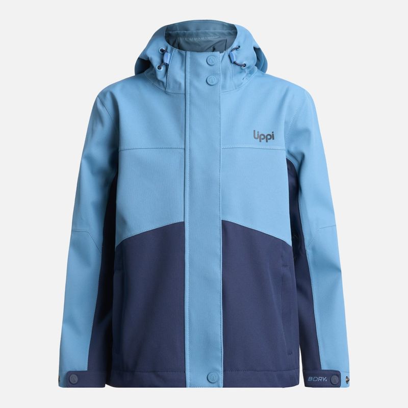 LIPPI - Chaqueta Niño Massif B-Dry Hoody Jacket Azul Piedra Lippi