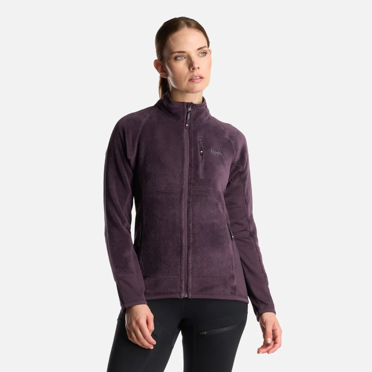 LIPPI - Chaqueta Mujer Numan Shaggy-Pro Jacket Morado Oscuro Lippi