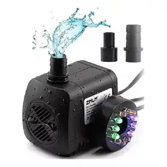 GENERICO - Bomba De Agua Sumergible 12 Luces Led Pileta Acuario Koi 215216