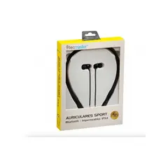 TECMASTER - AURICULARES SPORT IMPERMEABLES BLUETOOTH IPX4