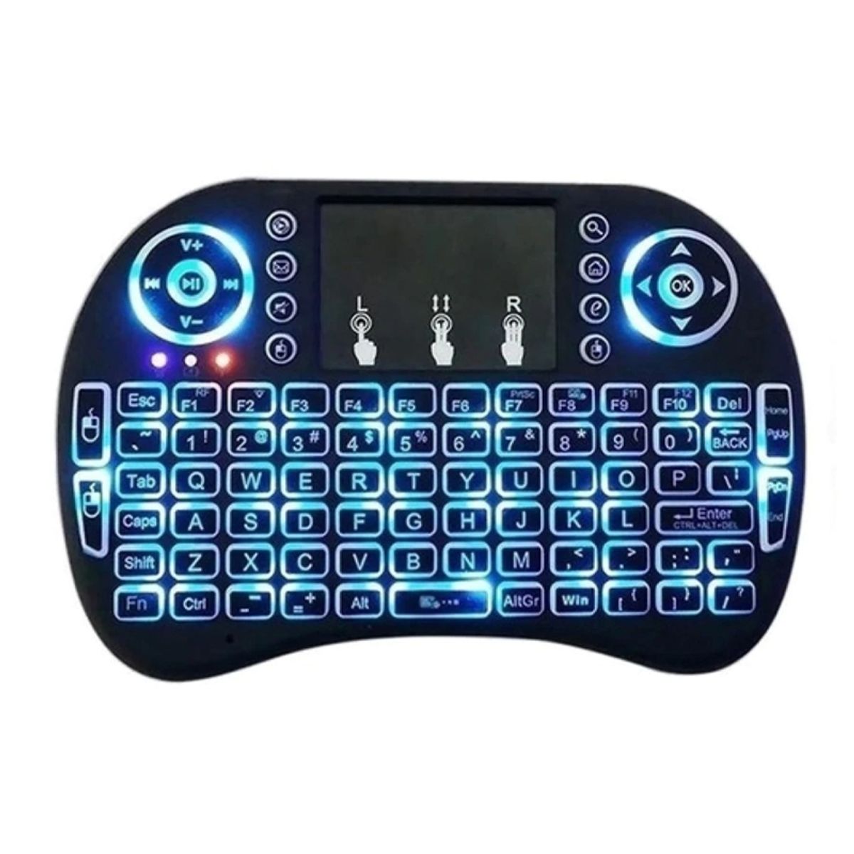 TECNOLAB - Mini Teclado Inalambrico Retroiluminado USB Tecnolab