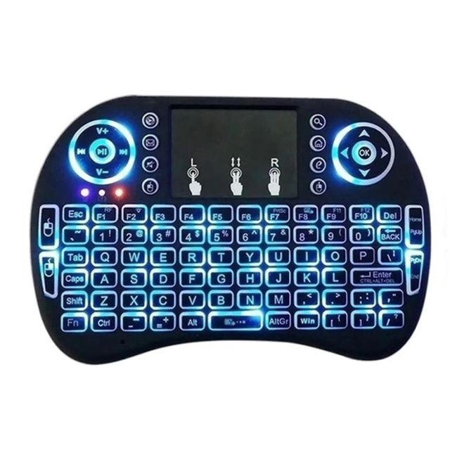 TECNOLAB - Mini Teclado Inalambrico Retroiluminado USB Tecnolab