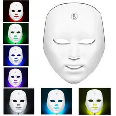 GENERICO - Máscara De Terapia De Luz Facial Led 7 Colores Fototerapia.