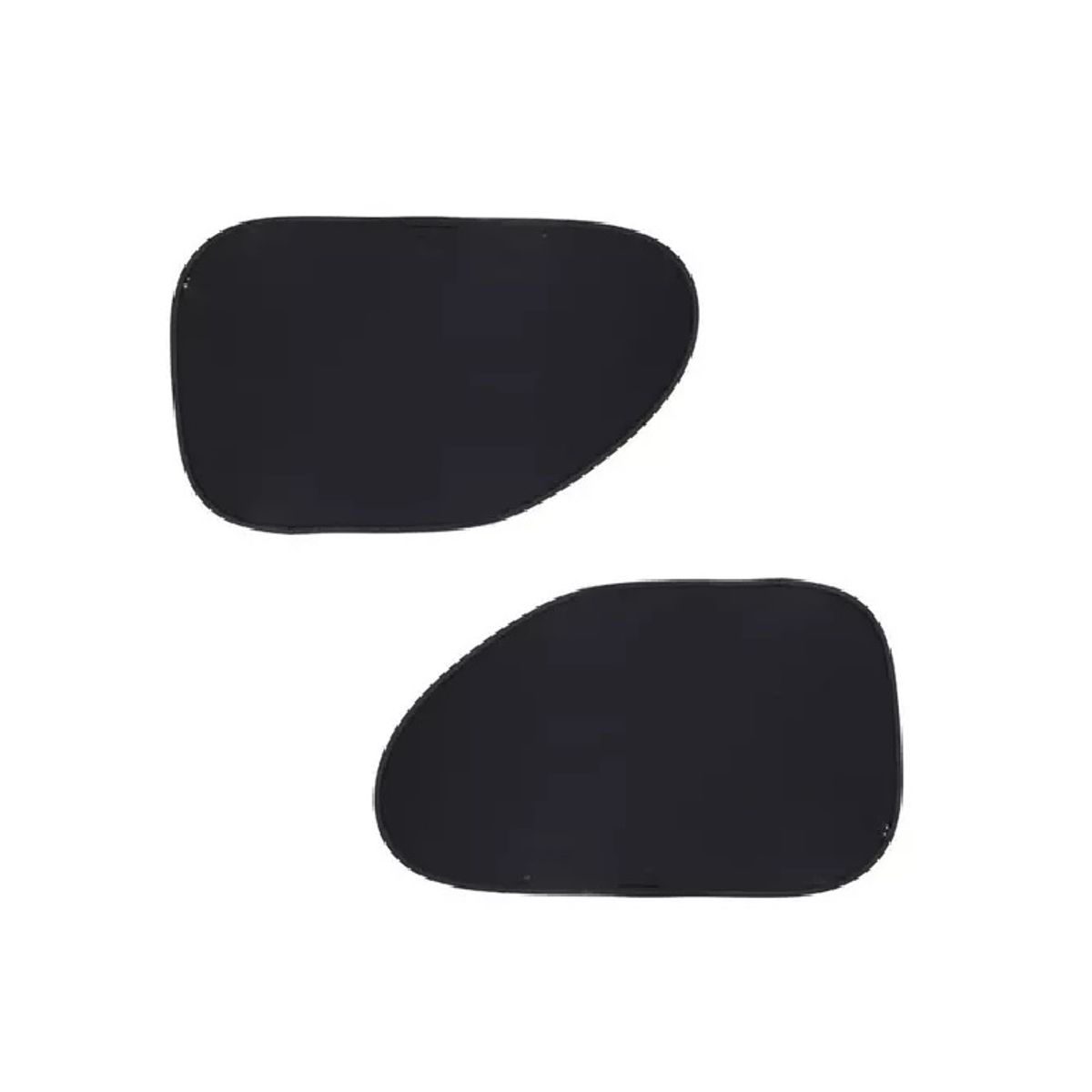 GENERICO - Kit Par Cortina Quitasol Parasol Ventana Para Auto 38x65cm