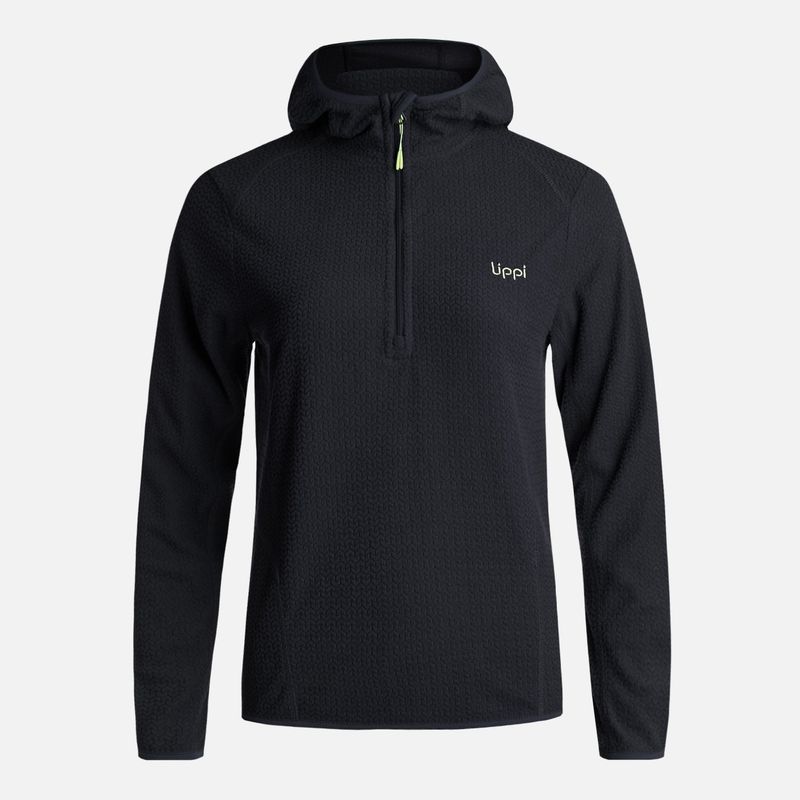 LIPPI - Poleron Teen Girl Mild Nano-F 14 Zip Hoody Negro Lippi