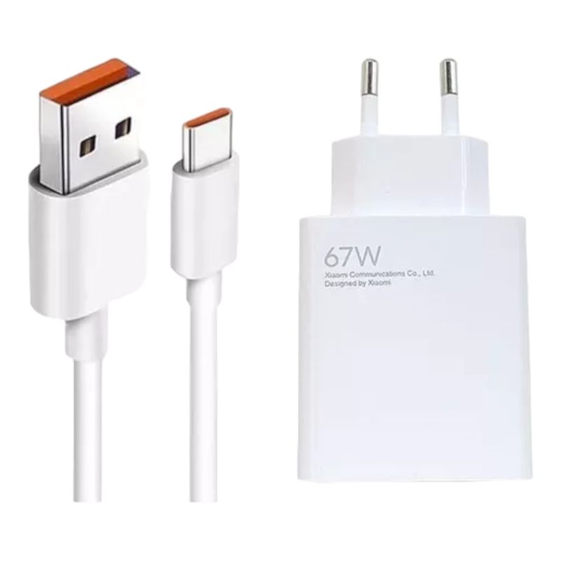 XIAOMI - Adaptador Xiaomi 67W GaN Charger 2C1A Eu Blanco