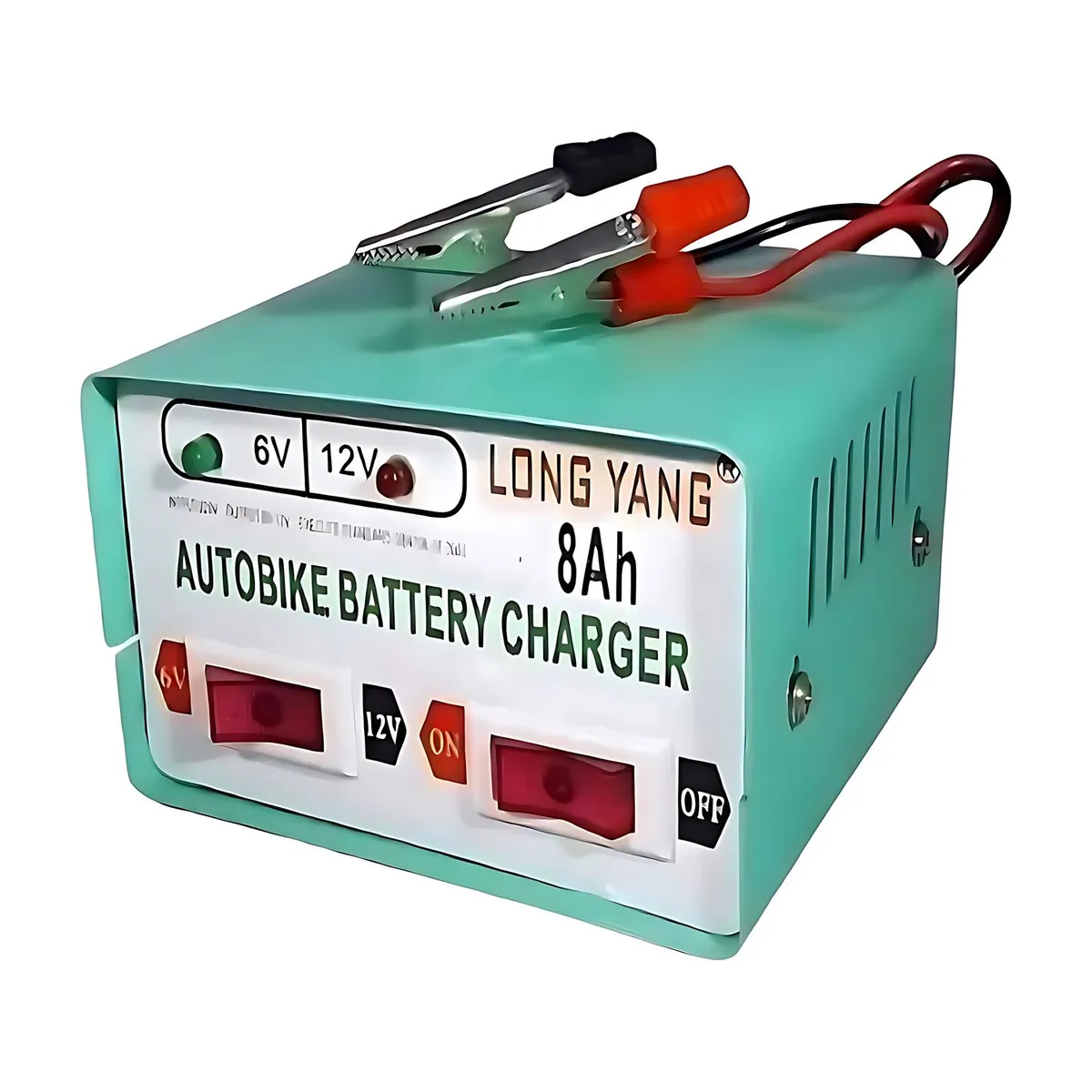 NOVYSTOR - Cargador De Bateria Para Autos Y Motos 12v / 6v - 8ah