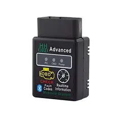 NOVYSTOR - Scanner Automotriz mini Elm327 Bluetooth hh Obd 2 V2.1-