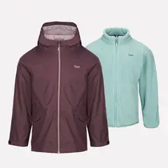 LIPPI - Chaqueta Niña Snowball Fusion-3 Hoody Jacket Vino