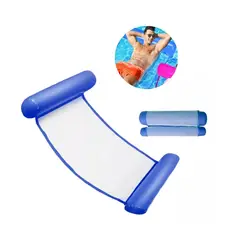 GENERICO - Flotador Silla Hamaca Colchón Inflable Piscina